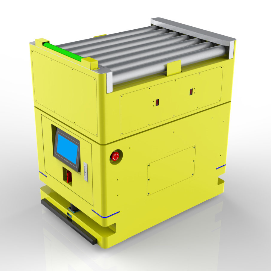 二維碼導(dǎo)航滾筒對(duì)接式AGV（835EW-001）