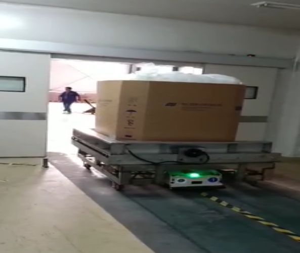 跨樓層潛伏式AGV應(yīng)用