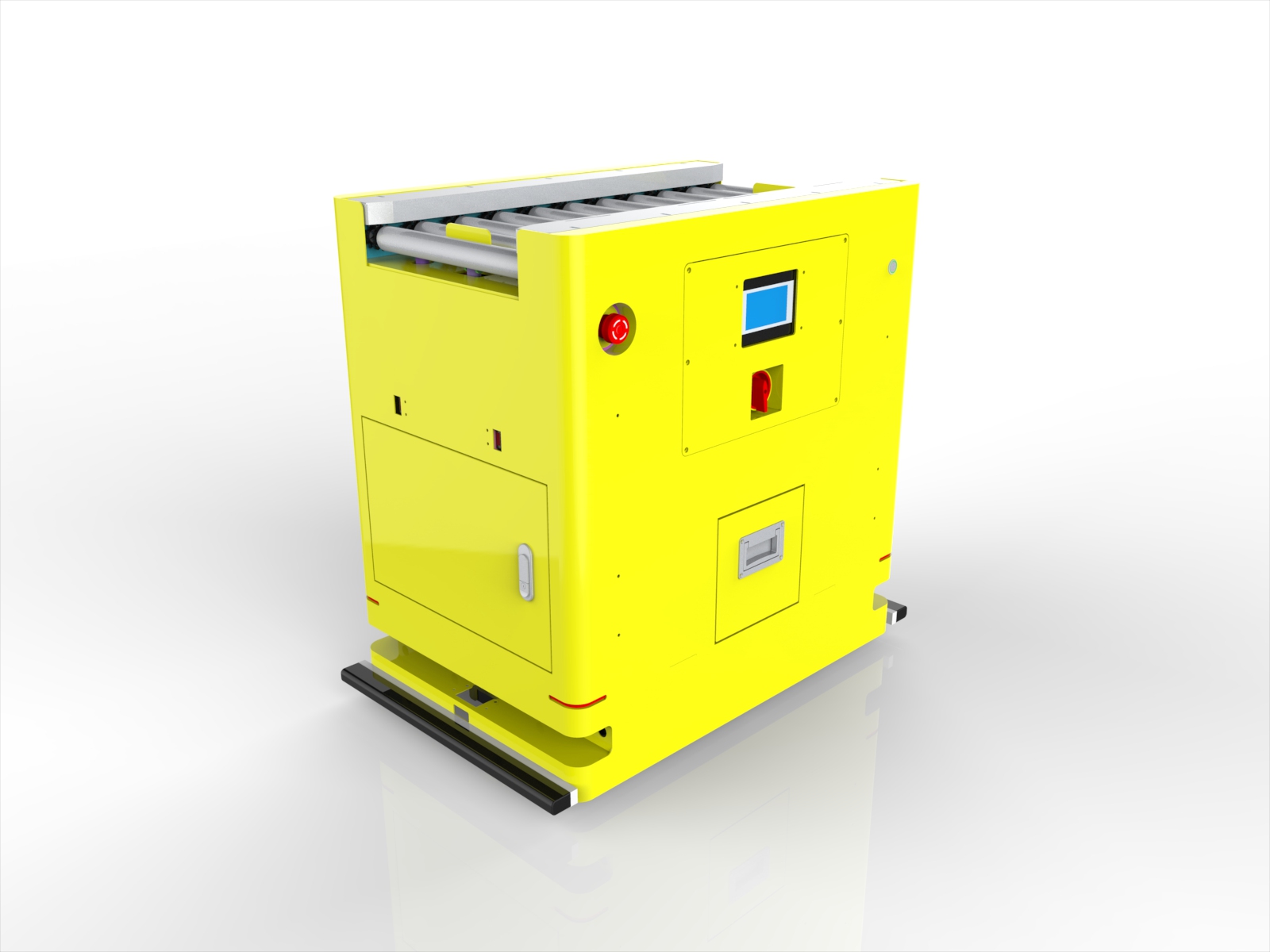 單驅動雙向滾筒移栽式AGV（800SX-001）