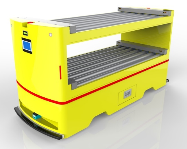 單驅動雙向雙層滾筒移栽式AGV（900SX-001）