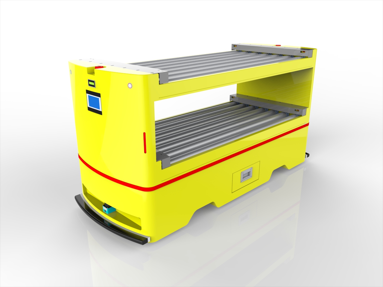 雙驅動雙向滾筒移栽式AGV（700SX-001）